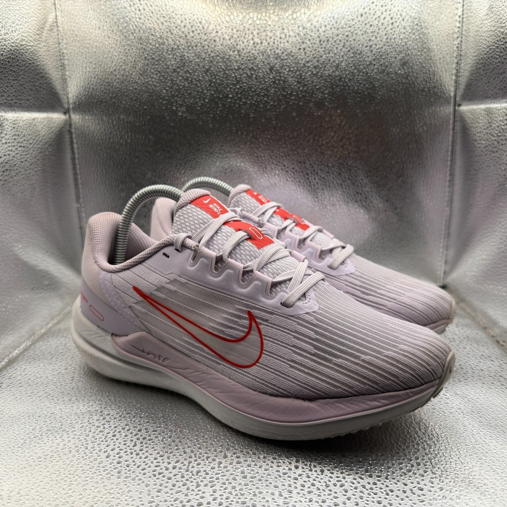 Size 8‎ Nike Air Winflo 9 Barely Grape Light Crimson Womens Sneakers DD8686-501